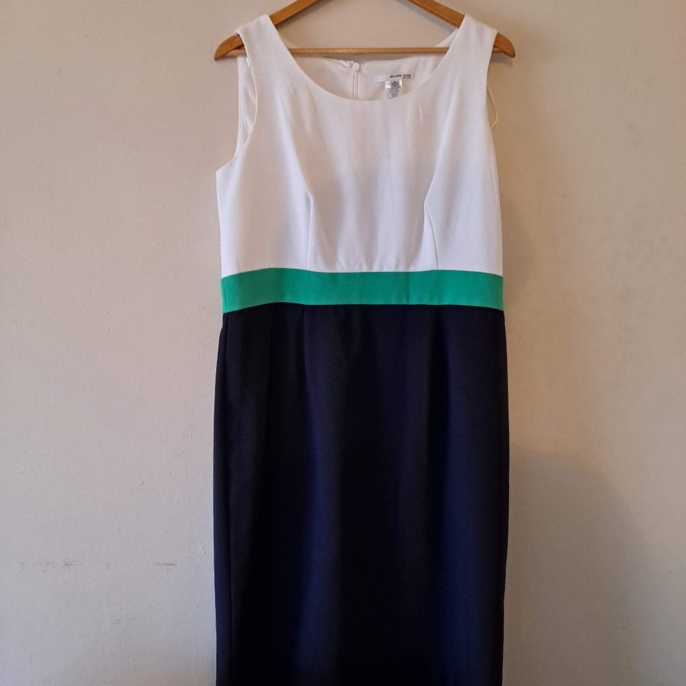 Studio One Multicolored Color Block Sleeveless Sh… - image 5